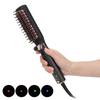 Foldable Hair Straightener Brush Fast Heating Hair Brush Adjustable Electric Hair Brush