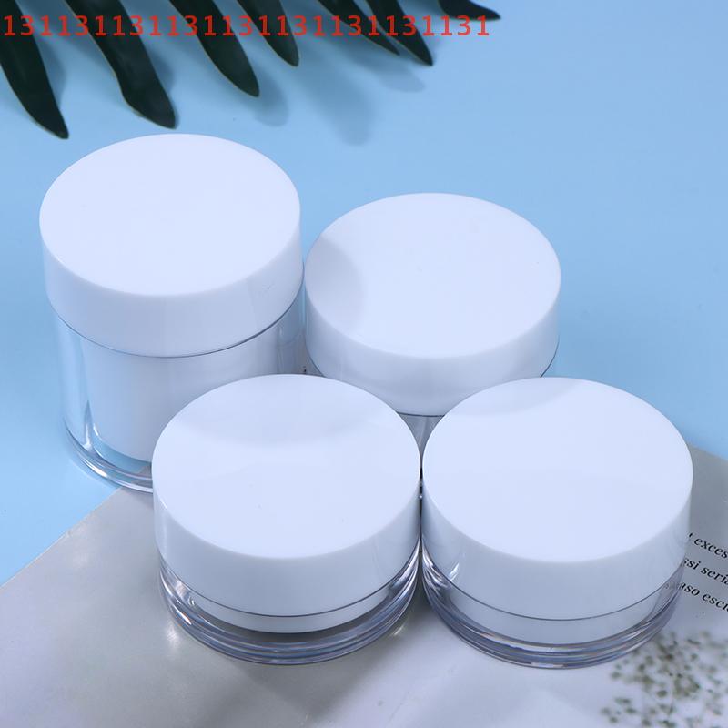 20/30/50g Refillable Cosmetic Cream Jar Lotion Body Butter Makeup Containers Round Travel Face Cream Lotion Refill Bottle Empty