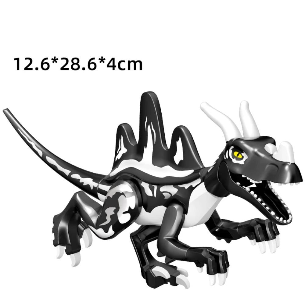Bloques de Construcción de Dinosaurios Jurásicos Indominus Rex DIY Tamaño Grande Tyrannosaurus Figuras de Acción Modelos Juguetes para Niños Animales Regalos