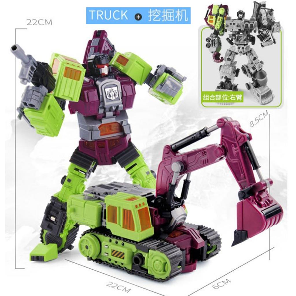 Transformation Robot NBK Devastator Mixmaster Scavenger Overload Hightower Scrapmetal Scrapper Longhaul Skipjack Deformation Toy