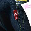 Levi's Men's 501 Button Fly One Wash Straight Jeans Rinse Indigo Waist 34 Length 30