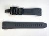 R02K011M9 SEIKO Astron 24mm Silicone Band with for Buckle, Black, SBXA033/ SBXA035/ 7X52-0AK0