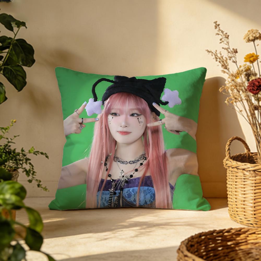 Trendy Cchoi Yenaed Cushion Cover Versatile DoubleSided Pillow Case Fit for Sofa Bed Car Daily Decor