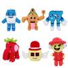 Cute Blue No. 67 Plush Toy Stuffed Doll Steal a Brainrot Game Character Collectible Soft Plushie Gift for Kid Birthday Christmas