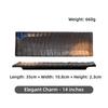 Japanese sushi plate Rectangle ceramic strip vegetable plate Dim sum Western food Sushi fish Dim sum Tableware dumpling tray