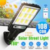 Waterproof Solar Street Lamp 3 Light Modes Security Lighting Powerful Outdoor Solar Lamp  Yard