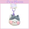 Cartoon Plush Keychain Coin Purse With Soft Material For Kids And Teens