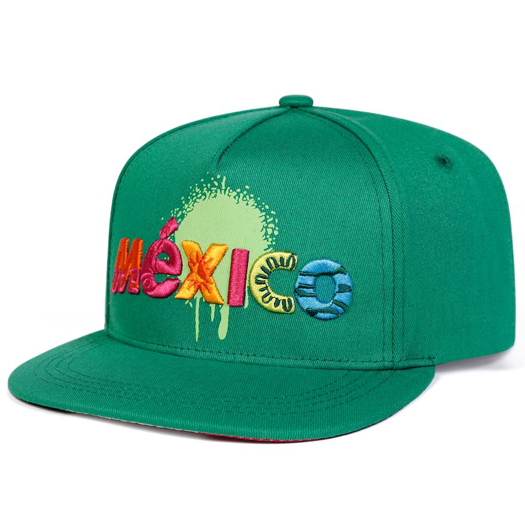 Unisex MEXICO Letter Embroidery Hip-hop Hats Spring and Autumn Outdoor Adjustable Casual Baseball Caps Sunscreen Hat Sports Cap