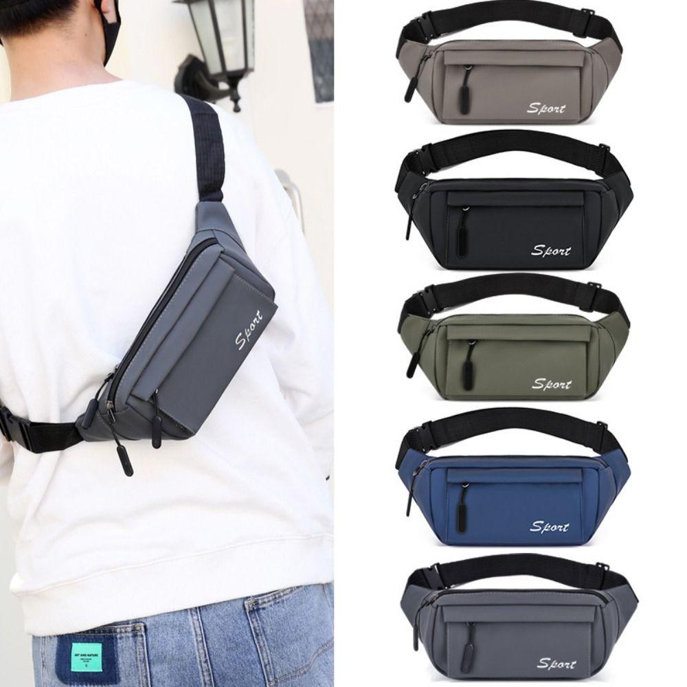 

Waterproof Sports Mobile Phone Bag Large-capacity Chest Bag Business Cashier Wallet Outdoor Travel