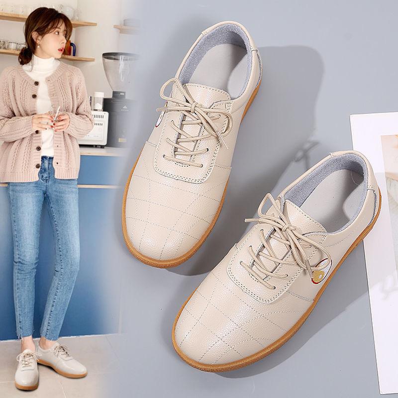 Spring Tai Chi Shoes for Women's Cow Leather Soft Beef Tendon Sole Martial Arts Shoes for Autumn Tai Chi Practice Shoes for Women's Sports Shoes