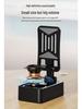Bluetooth Speaker Mobile Phone Holder: Three-in-One Rotating Audio & Charging Steel Cannon