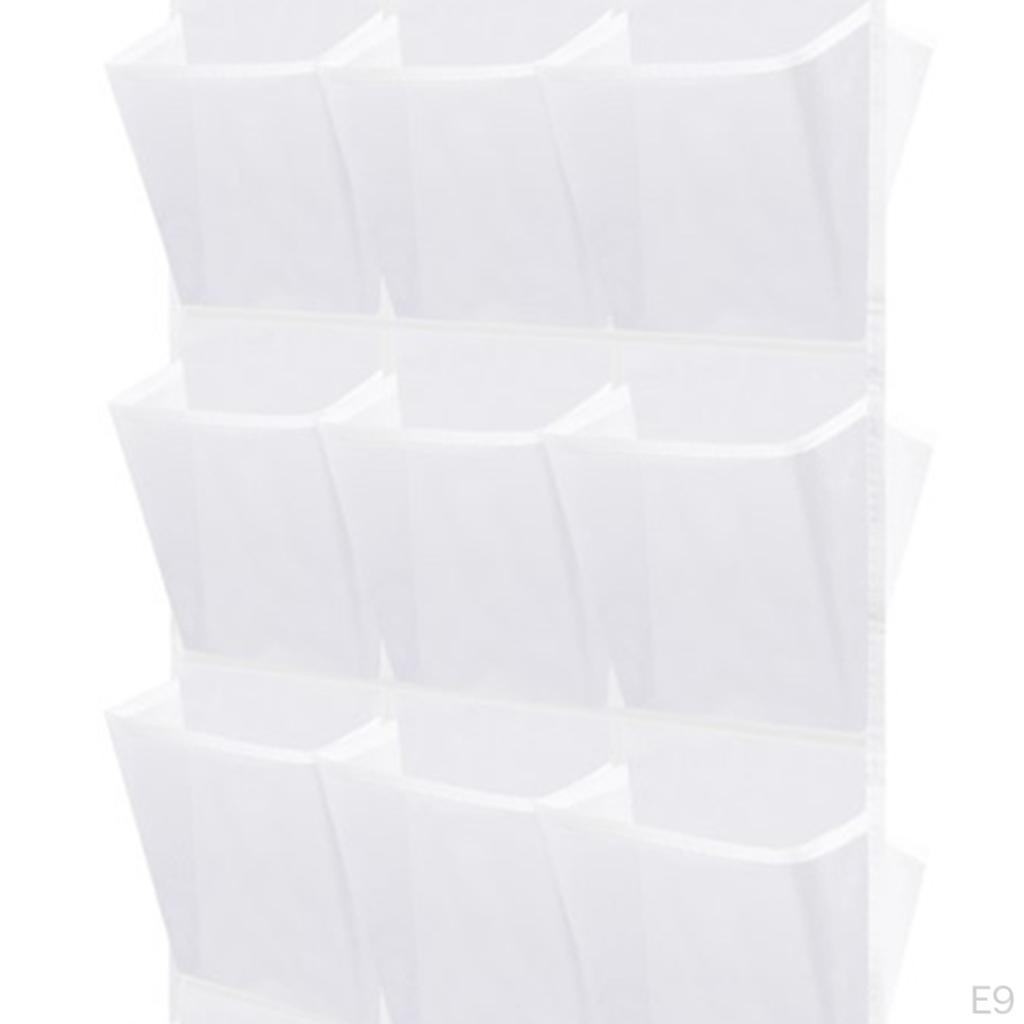 30 Large Pockets Dual Sided Hanging Shelves Organiser