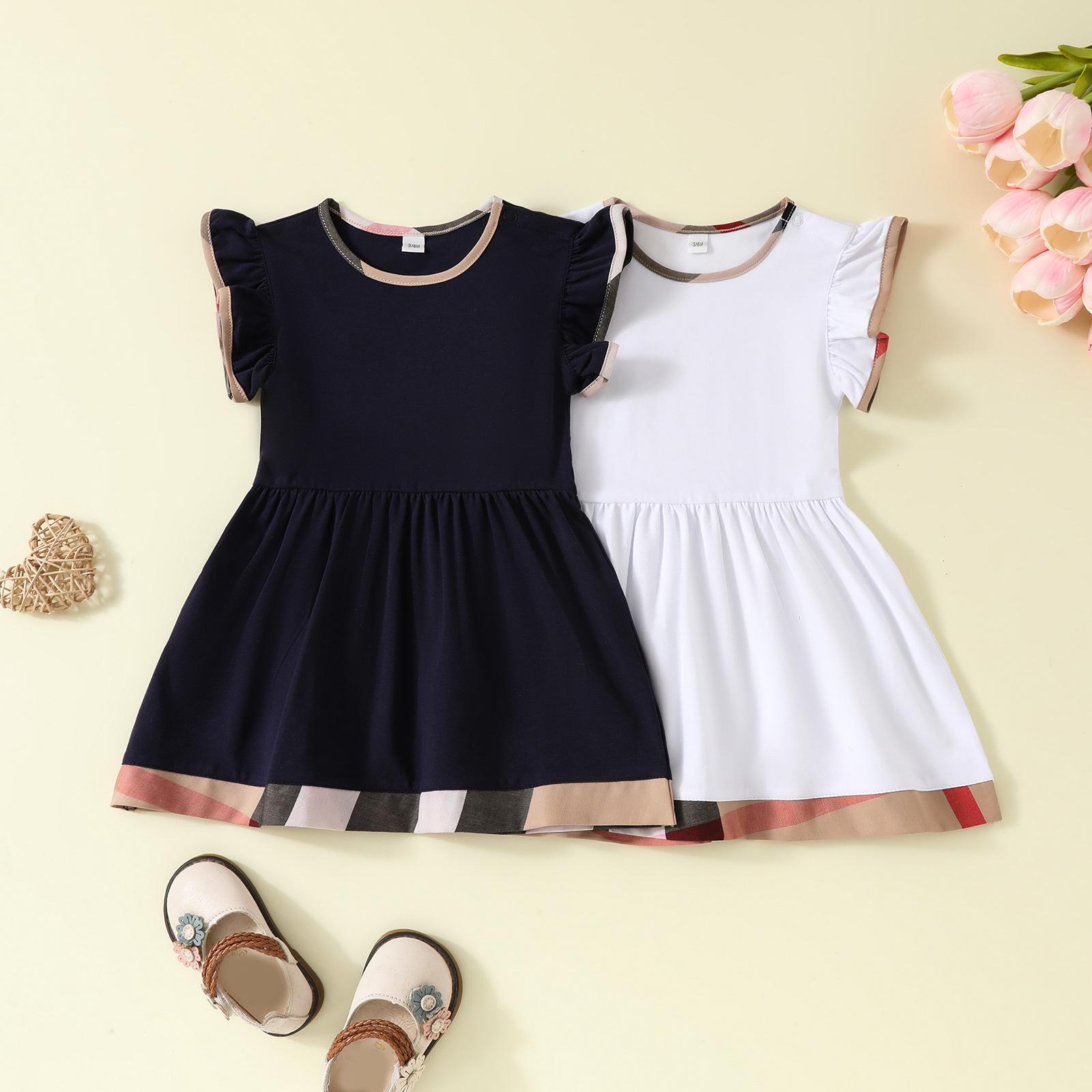 

Summer Fashion Baby Girls Princess Dress 0-2 Yrs 59cm (3-6 Months) білий