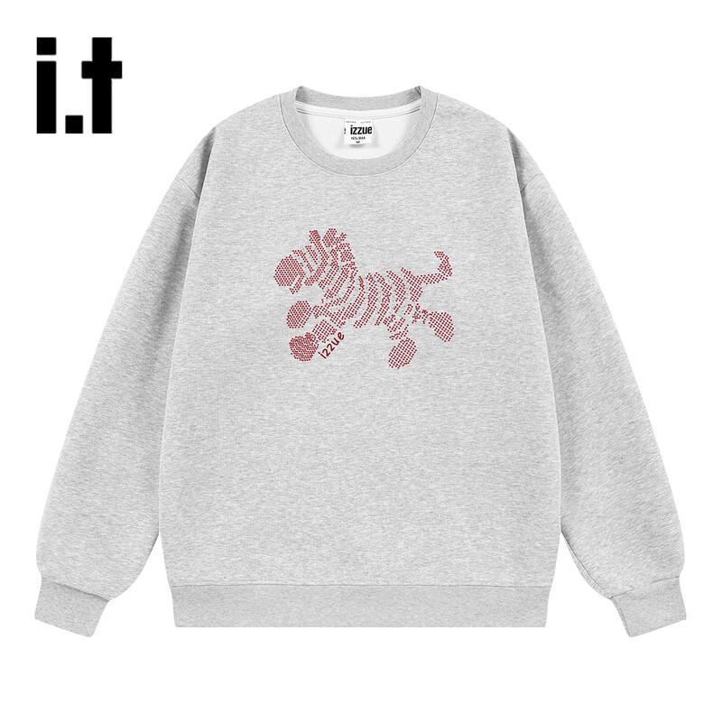 Izzue Unisex Retro Long Sleeve Pullover Sweatshirt