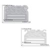 Nontoxic Flexible Silicone Crafting Mold For Resins Art Cash Gift Decoration 2026 Home DIY Projects Family Activity