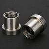 4pcs 2.441in Stainless Steel Trailer Bearing with Protective Buddy Bra Accessory