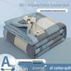 Class A Xinjiang Cotton Summer Quilt - Pure Cotton Filling, Washable, Ideal for Dorms & Single Beds