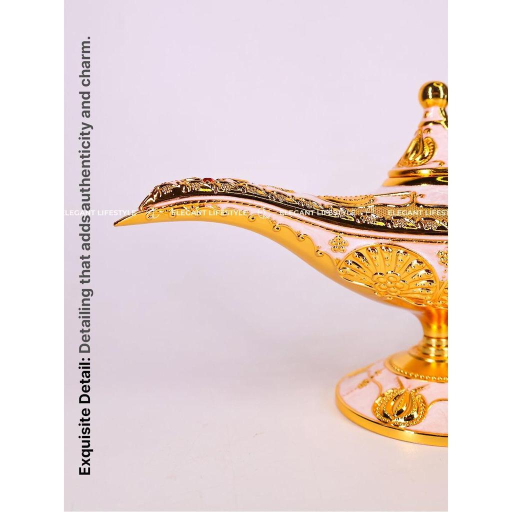 Vintage Aladdin Chirag Lamp-Luxurious Metal Jewelry Box,Decorative Showpiece,Home & Visit the ELEGANT LIFESTYLE Store