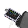 Voltage Meters Current Voltage Capacity Battery Tester USB/Type-C Volt Current Detector Charger Capacity Tester Meter DC 4-50V