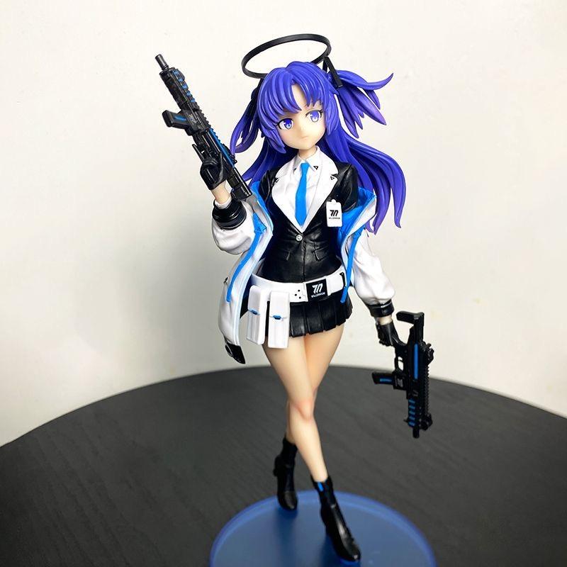 

Аниме синий архив Hayase Yuuka Amau Ako Wanderer игрушки для девочек ПВХ фигурка игрушка игра Коллекционная модель куклы no box