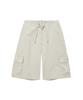 Syupeodeulai Women'S Cargo Bermuda Shorts Beige Sdfltcq54Beg