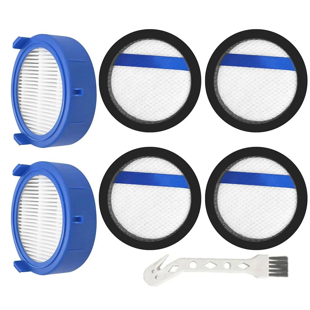 For AEG 8000 Cordless Vacuum Filter Kit Includes 2 Air Outlet and 4 Air Inlet Filters for Effective Dust and Allergen Removal