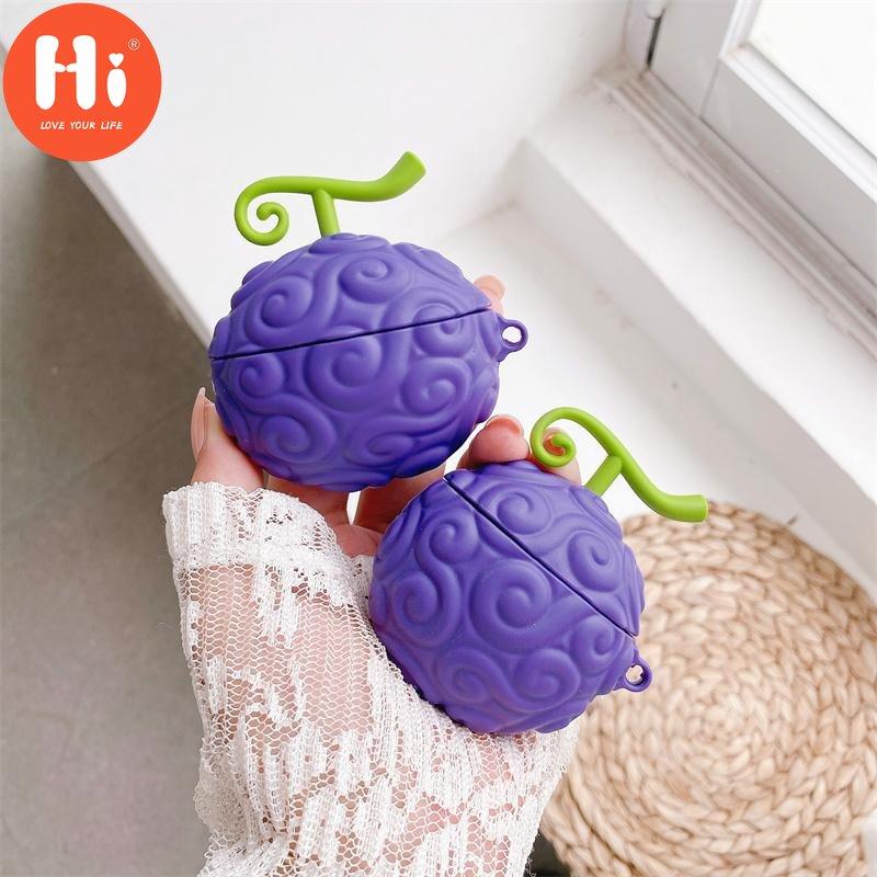 

Привет Япония мультфильм 3D силиконовый аниме дьявольский фрукт чехол для наушников для Airpods Pro 3 чехол для наушников защитный мягкий чехол для Airpods 1 2