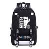 Large Capacity Schoolbag with Shoulder Strap; Student Three-piece Pencil Case Set