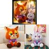 Zootopia Nick And Judy Plush Toys For Kids Gift Collection Soft Stuffed Dolls