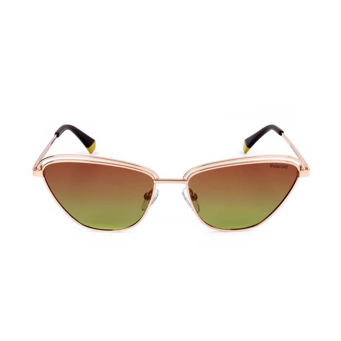 Lunettes De Soleil Femme - Polaroid - PLD 4102S - Doré - Métal - Tendance