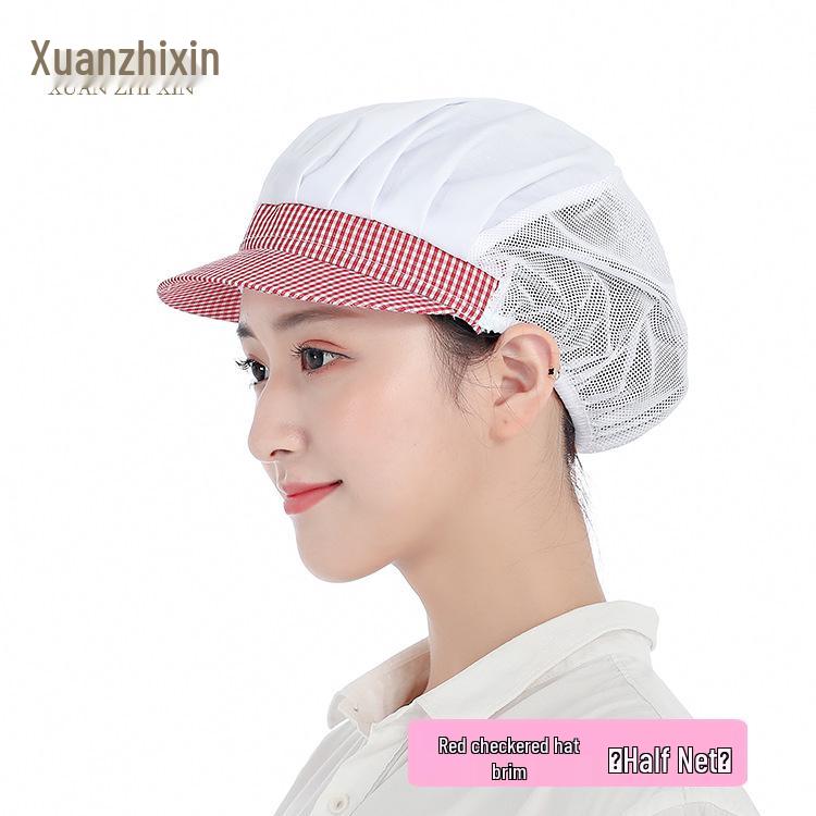 Xuanzhi Women's Breathable Dustproof Kitchen & Chef Hat for Hygiene and Protection