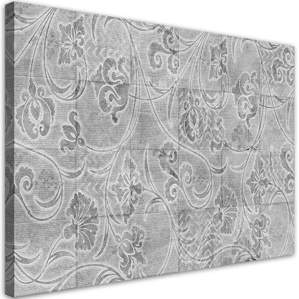 Canvas Print, Grey Tiles