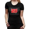 T-shirt Fabio Quartararo pour Femme Col Rond Streetwear T-shirts Manches Courtes pour Femmes Vêtements d'Été Hauts