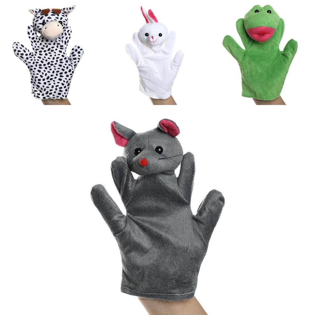 Cute Animal Plush Hand Puppets For Kids Soft And Safe Gift Idea For Play And Decoration 20cm Height
