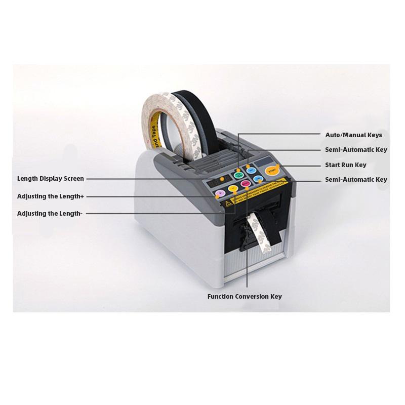 Automatic Tape Cutting Machine ZCUT-9/9G/9GR Double-Sided Transparent High Temperature Fiber Tape Adhesive Paper Cutting Machine