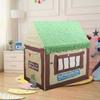 HIUGO Kids Tent Secret Play For Play Storage Case Day Gift Tent, Children's Tent, House, Foldable, Base, Shed, Indoors, Backyard, Park, House,