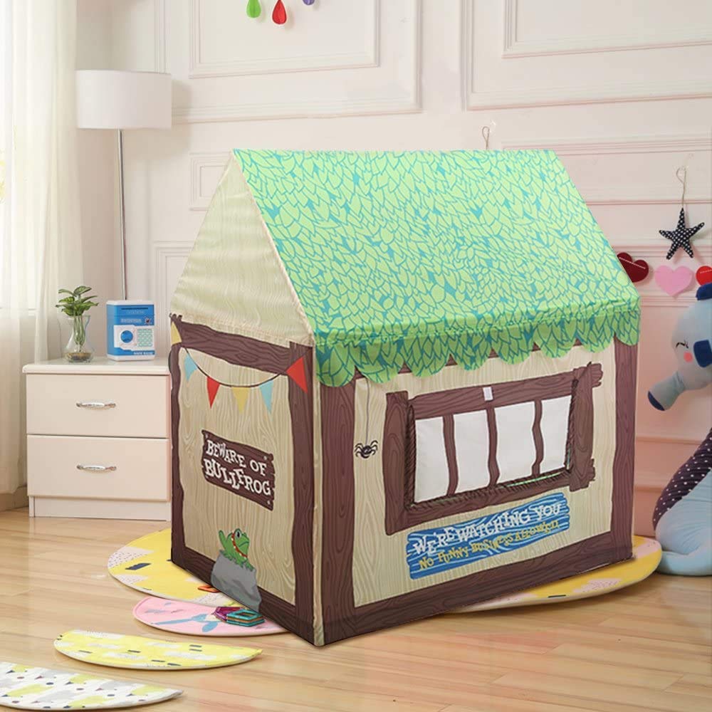 Детская палатка HIUGO Secret Play For Play Storage Case Day Gift Tent, Детская палатка, Дом, Складная, База, Сарай, В помещении, Задний двор, Парк, Дом,