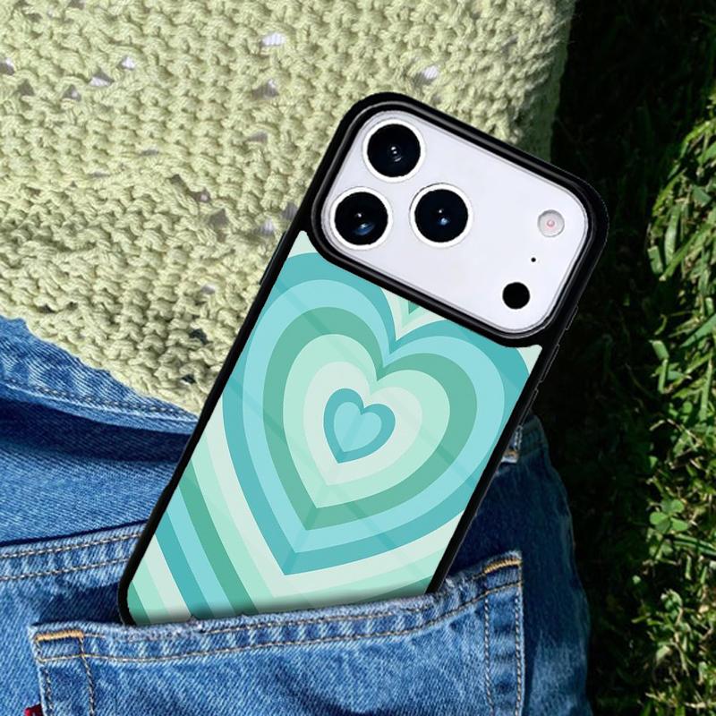 Love Heart Phone Case For iPhone 17 AIR 16 Pro Max 15 14 Pro 11 12 13 Shockproof Silicone Cover