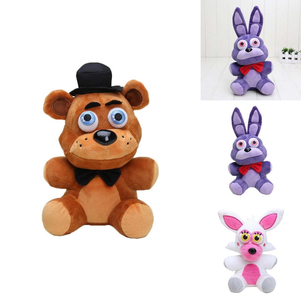 Adorable Five Nights At Freddy's Plush Toy Bear Fox Bonnie Golden For Kids Home Decor
