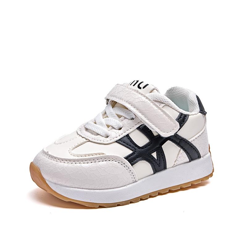 Children's Forrest Gump shoes 2025 autumn new boys' sports shoes non-slip breathable girls' shoes little white shoes baby soft sole