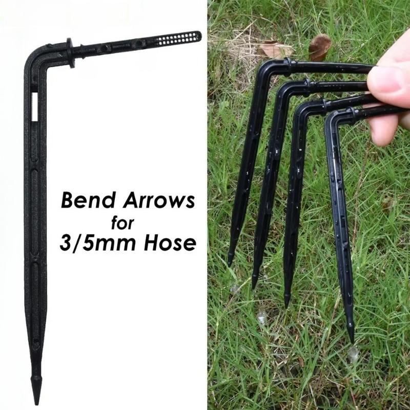 5/20/50 BUC Picurător Săgeată Îndoită Kit de Irigare prin Micro Picurare Emitoare Pentru Furtun 3/5mm Udare Grădină Economisire Micro Picurător Seră