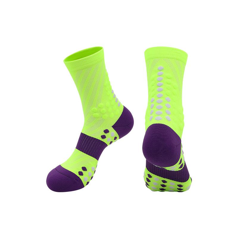 Professional Cycling Sports Socks Women'S And Men'S Medium Tube ******** Rope Fitness Running Socks Sweat-Absorbing Hiking Badminton Socks