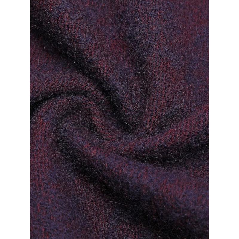 Yagor Houndstooth Cashmere Blend Scarf