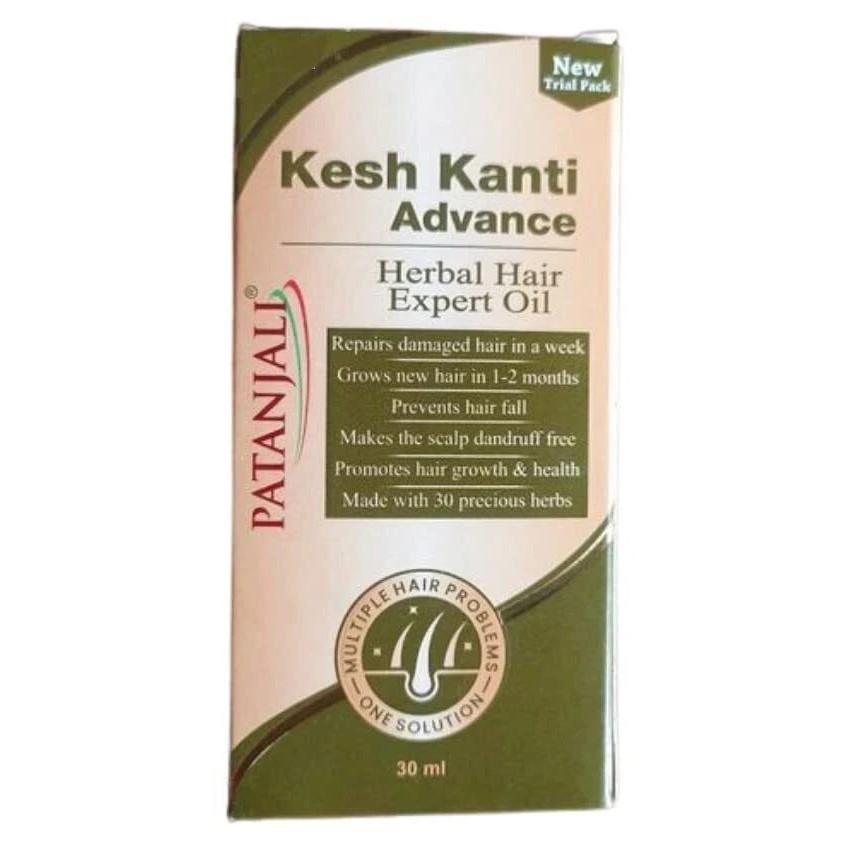 Patanjali Kesh Kanti Advance Herbal Hair Expert Oil Prevent Hair Loss 30 ml