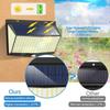 Solar Sensor Lights PIR Motion Sensor Lamp 288LED Outdoor IP65 Waterproof for Porch Garden Patio Yard Garage Pathway with 3 Mode