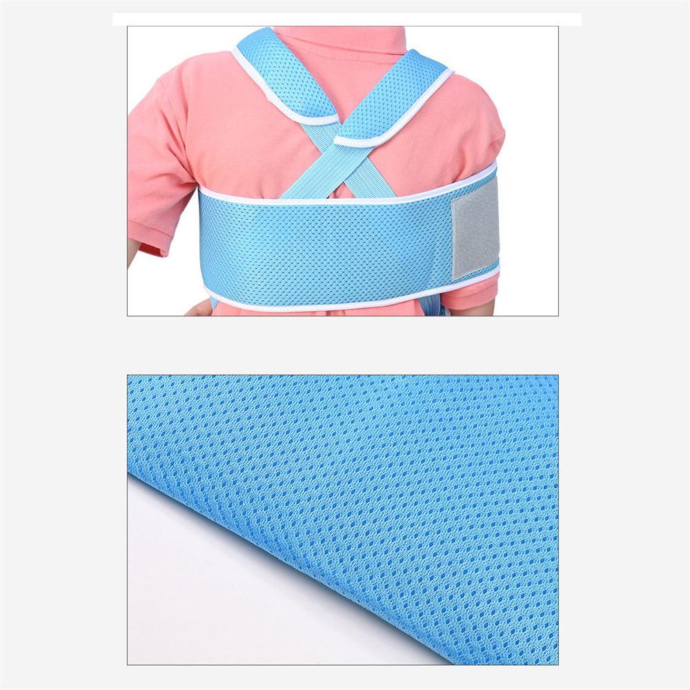 Kids Arm Sling Elbow Wrist Injury Support Brace Children Adjustable Medical Rotator Cuff Surgery Sling For Broken, Dislocation, Sprains, Strains & Tea