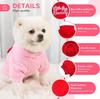 Autumn Winter Dog Clothes for Small Medium Dogs Girls,Fleece Lined Dog Hoodies Sweater Puppy Sweatshirt Chihuahua Yorkie Apparel