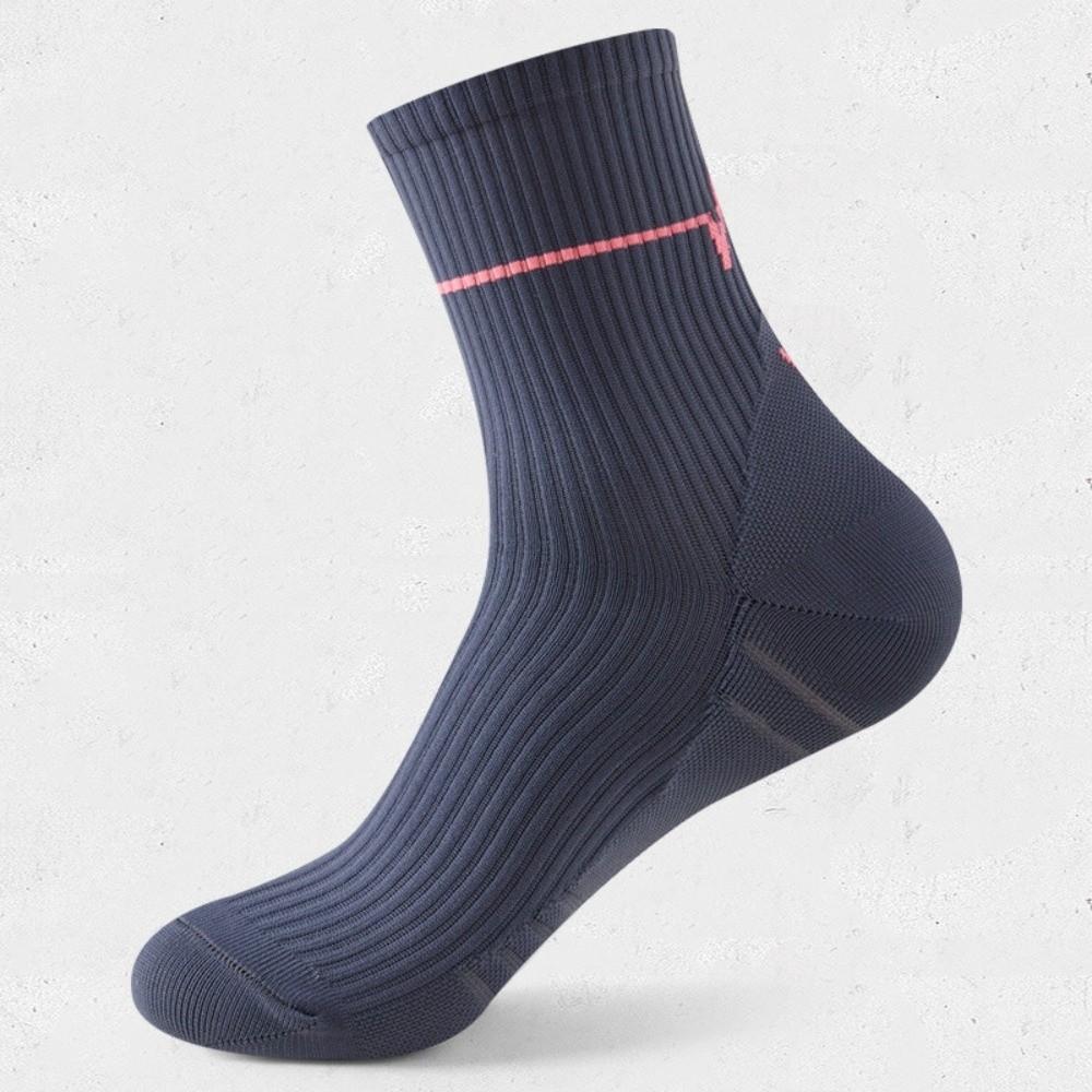 

Professional Mountain Bike Sock Breathable Football Stocking New Cycling Socks for Adults сірий
