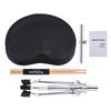 Drum Throne Seat Universal Padded Drum Height Rotatable Adjustable Padded Drum Chair Non Slip Rubber Feet with