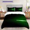 Metal Wings Cross Symbolism Bedding (1 * Duvet Cover + 2 * Pillowcase, Without Core) 2D Flat Duvet Cover and Pillowcase Bedding Set
